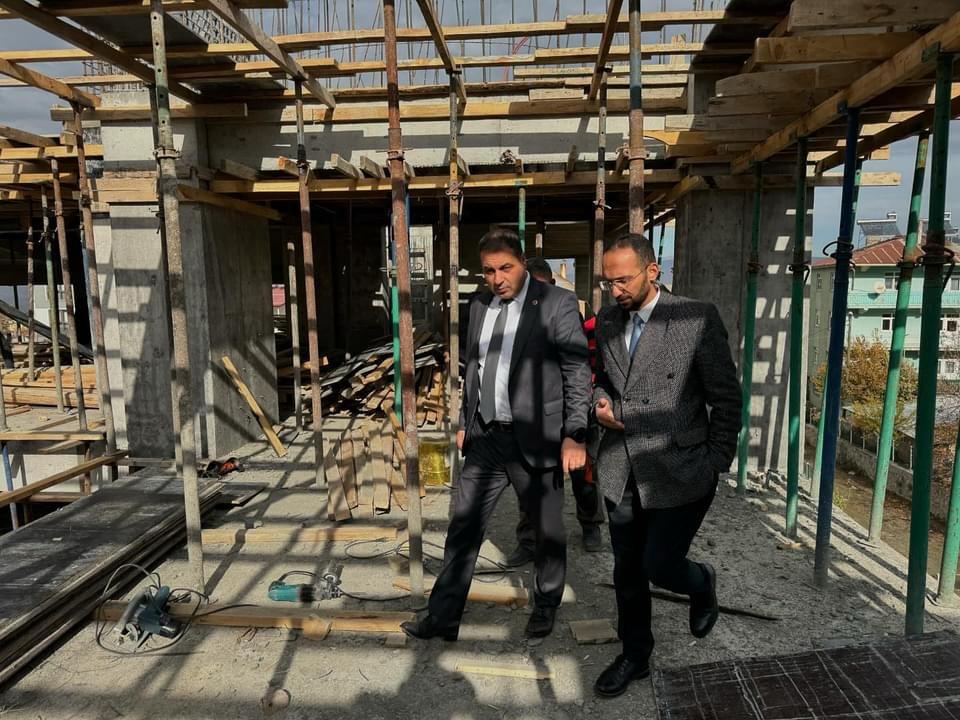 SİVAS (AA) – Akıncılar Belediye Başkanı Murat Sevinç, ilçede yapımı