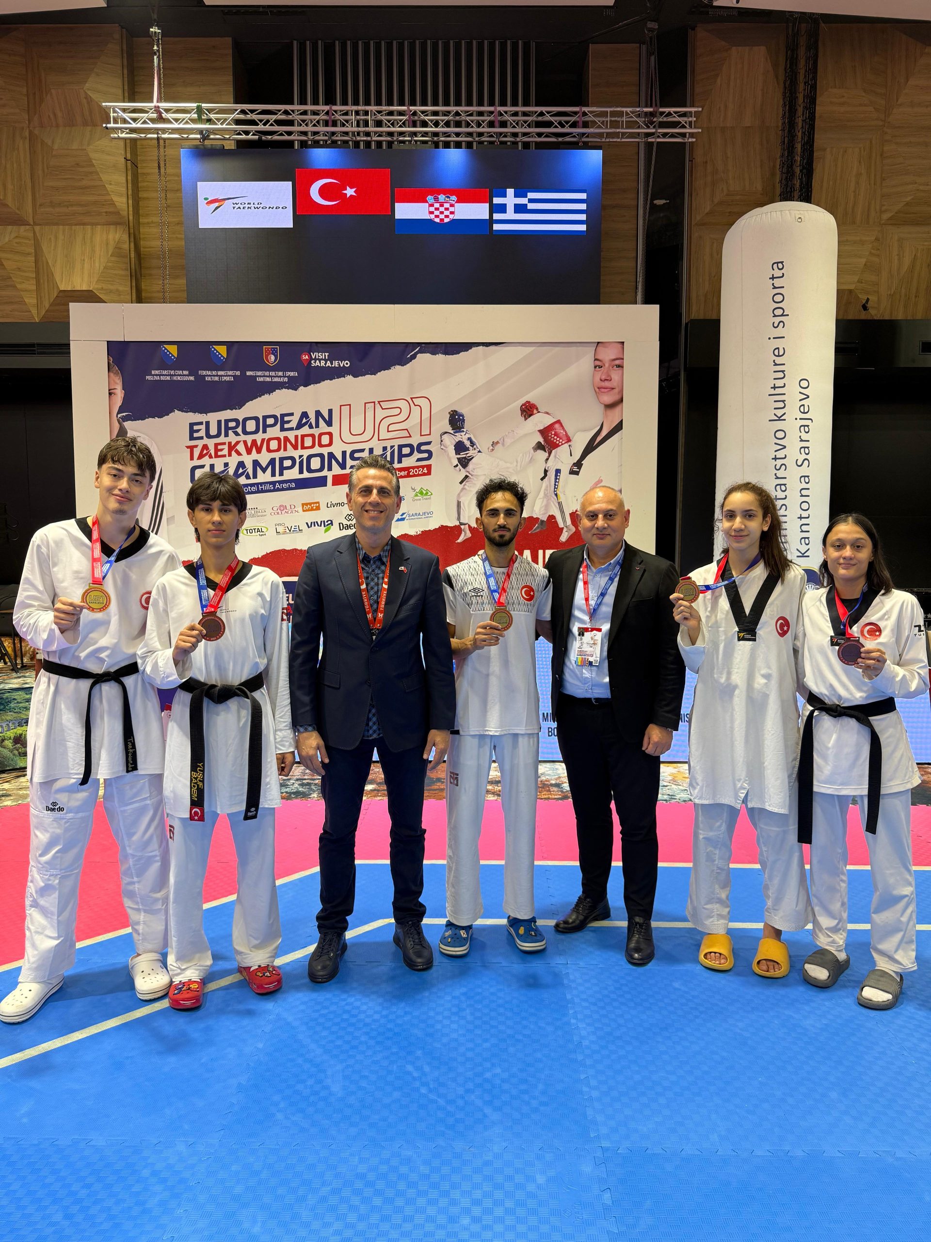 ANKARA (AA) – Avrupa 21 Yaş Altı Tekvando Şampiyonası'nın ikinci
