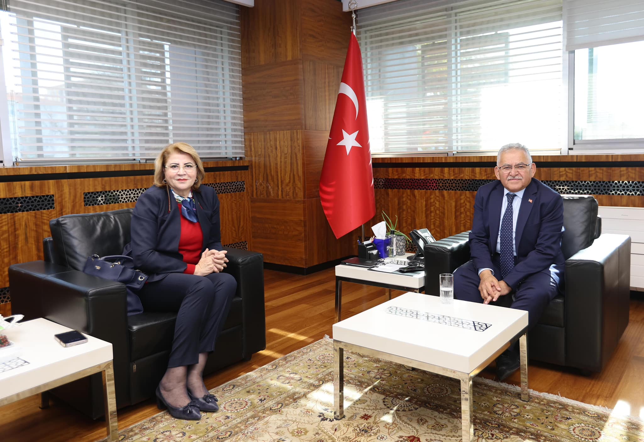 KAYSERİ (AA) – Azerbaycan'ın Ankara Büyükelçiliği Eğitim Müsteşarı Doç. Dr.