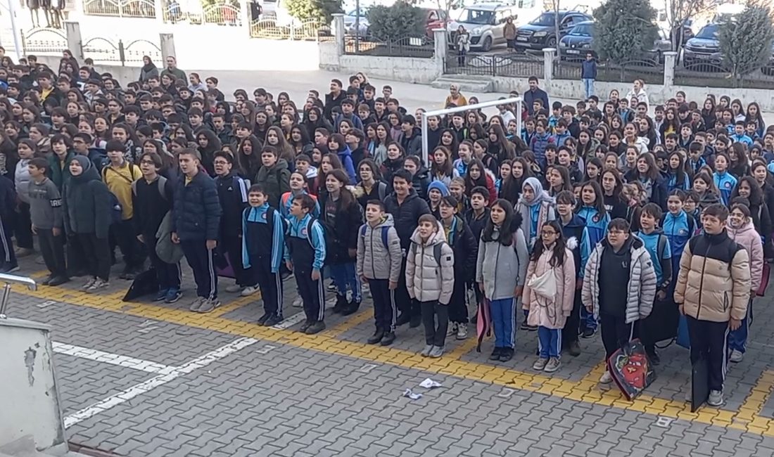 ANKARA (AA) – Ankara'nın Beypazarı ilçesinde öğrenciler, ara tatilin bitmesinin