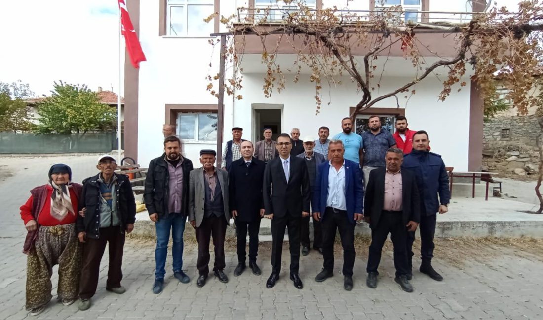 ANKARA (AA) – Beypazarı Kaymakamı Vedat Yılmaz, ilçede ziyaretlerini sürdürdü.