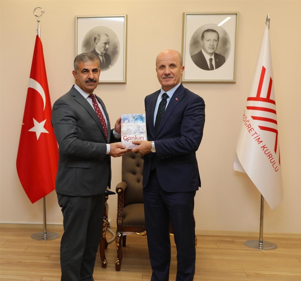 ÇANKIRI (AA) – Çankırı Karatekin Üniversitesi (ÇAKÜ) Rektörü Harun Çiftçi,