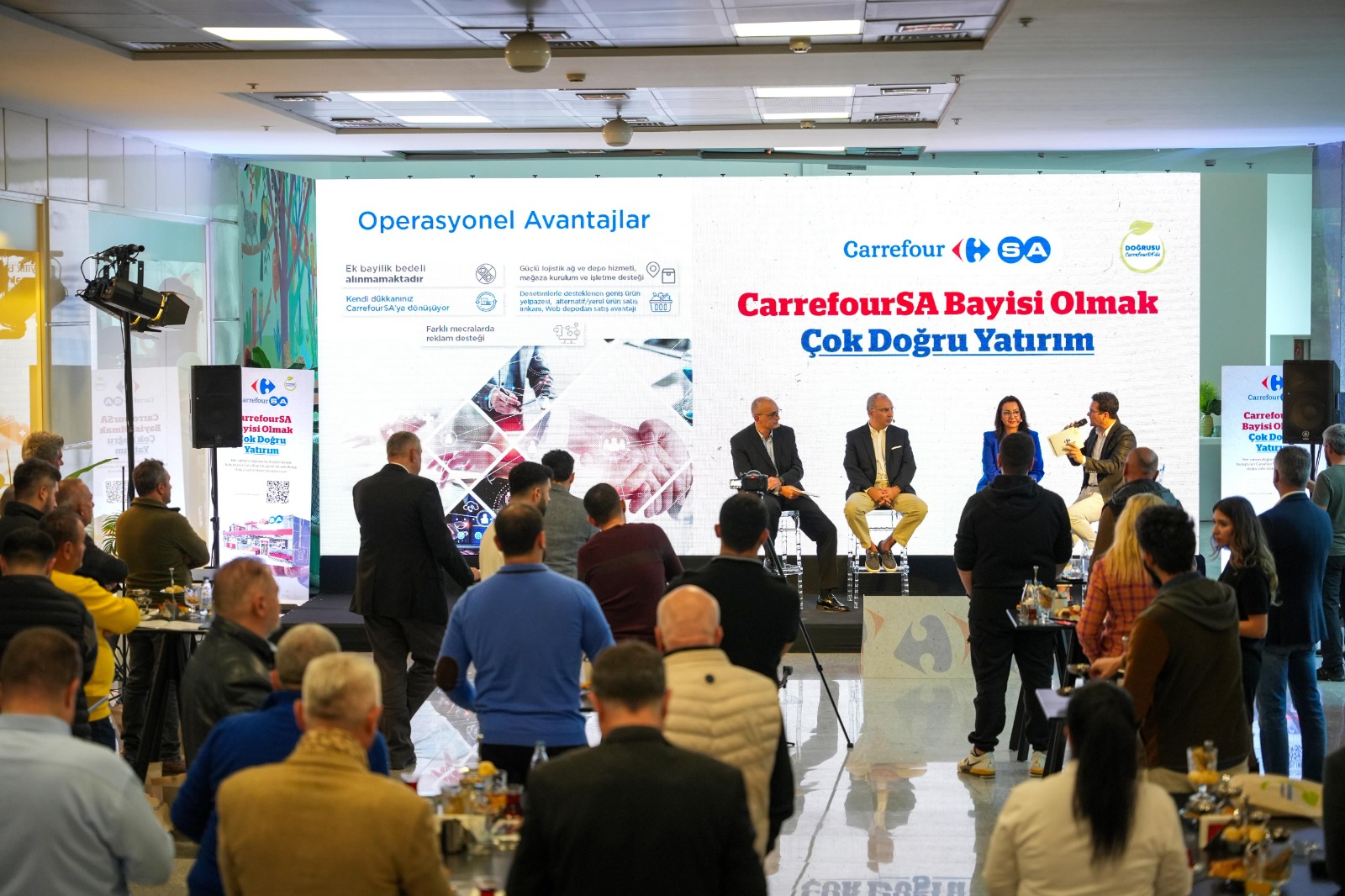 İSTANBUL (AA) – CarrefourSA'nın küçük esnaf ve girişimcilerle buluşmak amacıyla