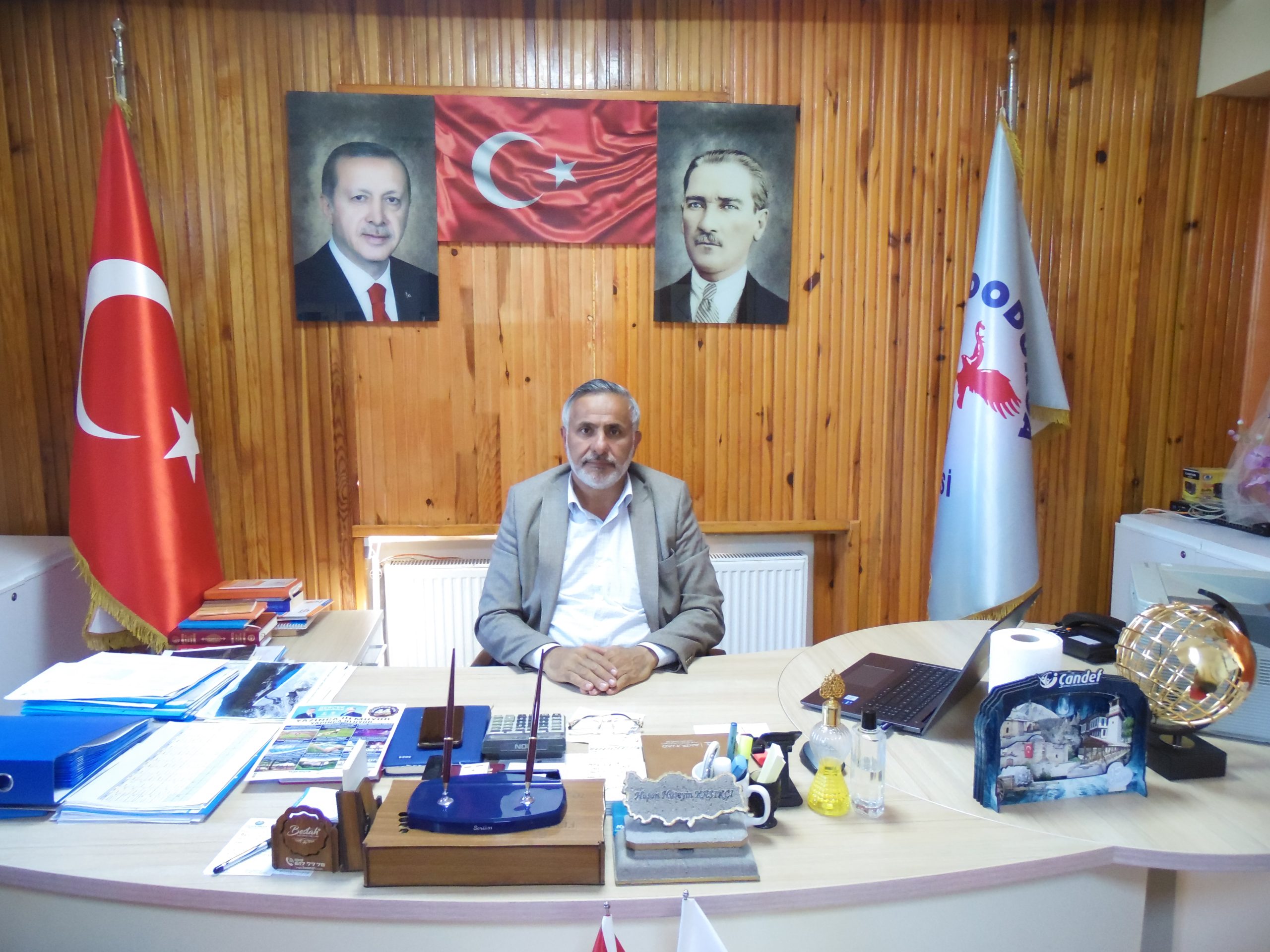 ÇANKIRI (AA) – Dodurga Belediye Başkanı Hasan Hüseyin Kaşıkcı, görev