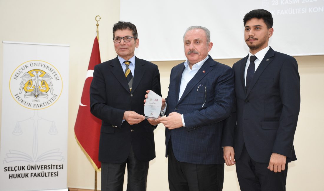 KONYA (AA) – Eski TBMM Başkanı Mustafa Şentop, İsrail'in Filistin