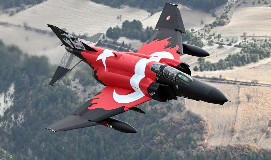 ESKİŞEHİR (AA) – "F-4E Phantom" uçaklarının Hava Kuvvetleri Komutanlığının envanterine