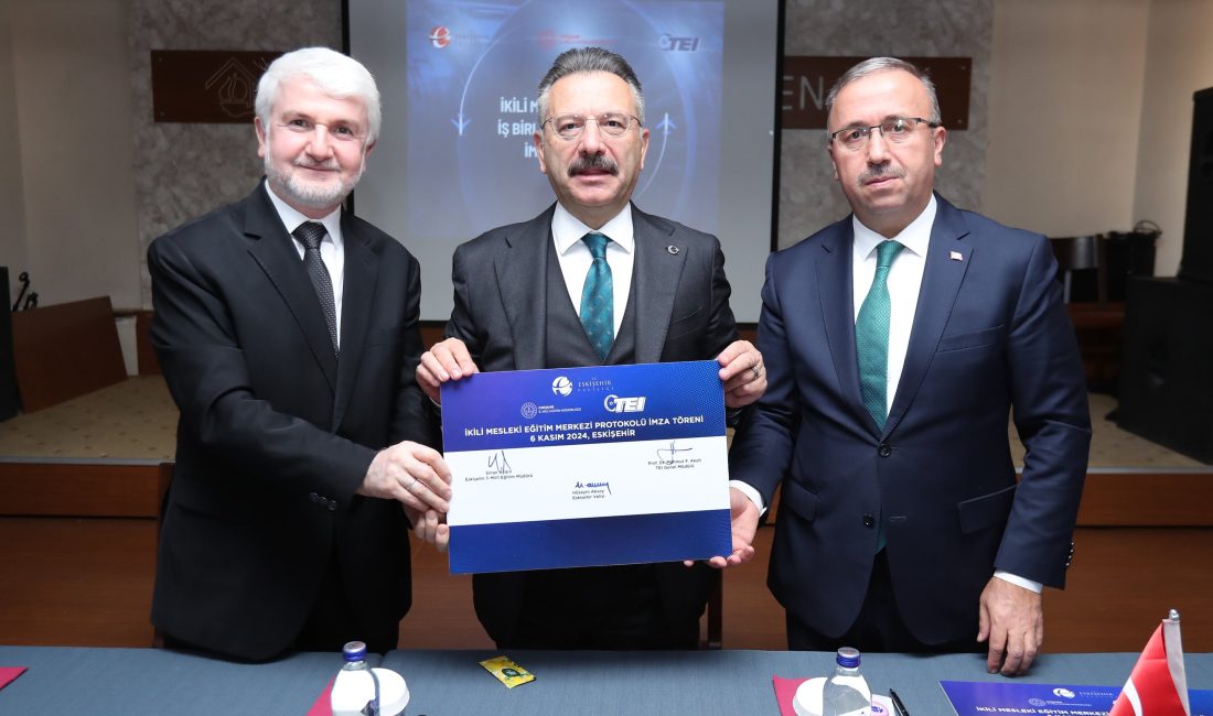 ESKİŞEHİR (AA) – Eskişehir'de, havacılık endüstrisinin üretim ve bakım hizmetlerinin