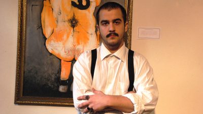 ESKİŞEHİR (AA) – Eskişehir'de, ressam Ömer Kuruş'un insan hakları ihlalleri