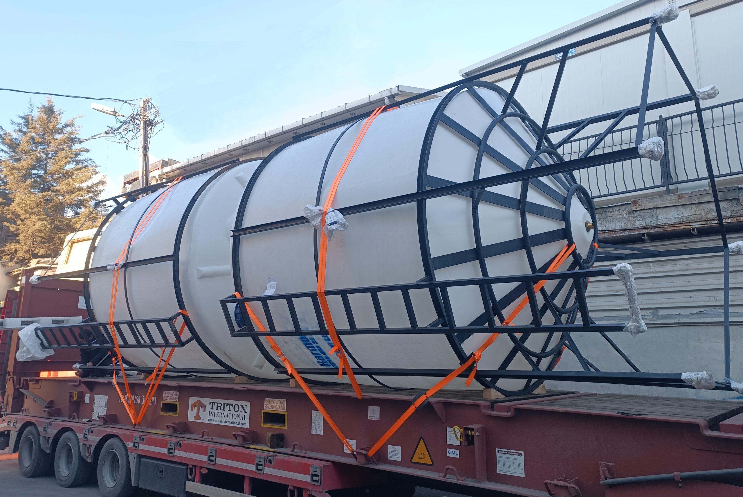 İSTANBUL (AA) – Karmod, Kuzey Afrika ülkesi Fas'a plastik silo