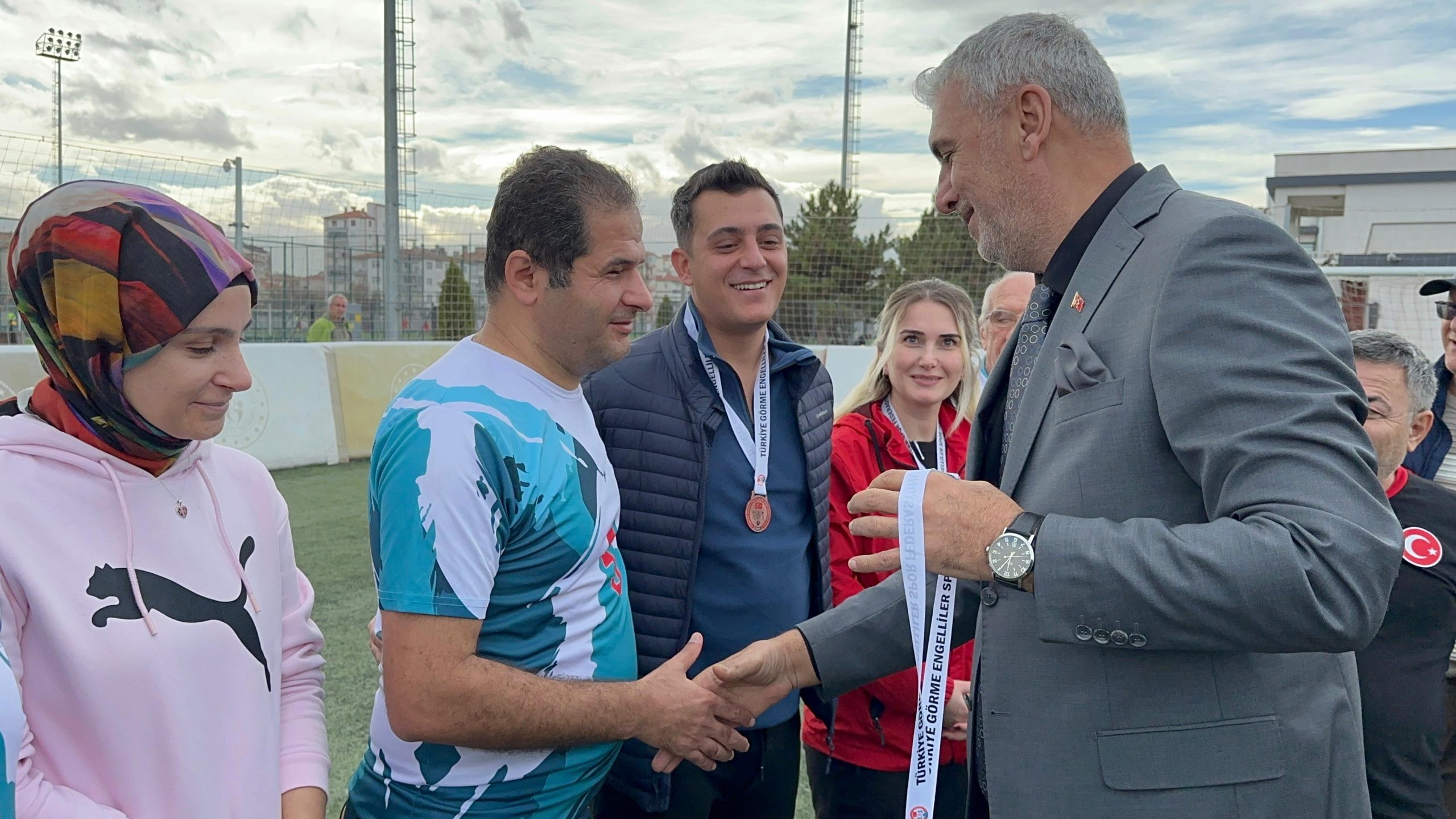 KAYSERİ (AA) – Türkiye Görme Engelliler Spor Federasyonu B1 Futbol