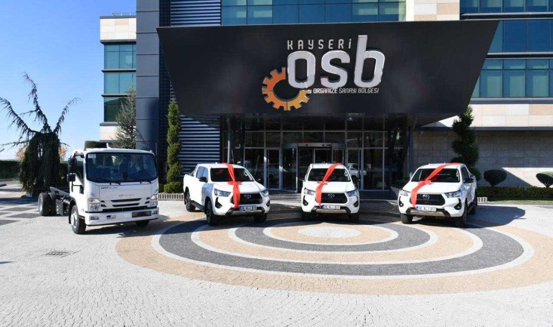 KAYSERİ (AA) – Kayseri Organize Sanayi Bölgesi (OSB) araç filosuna