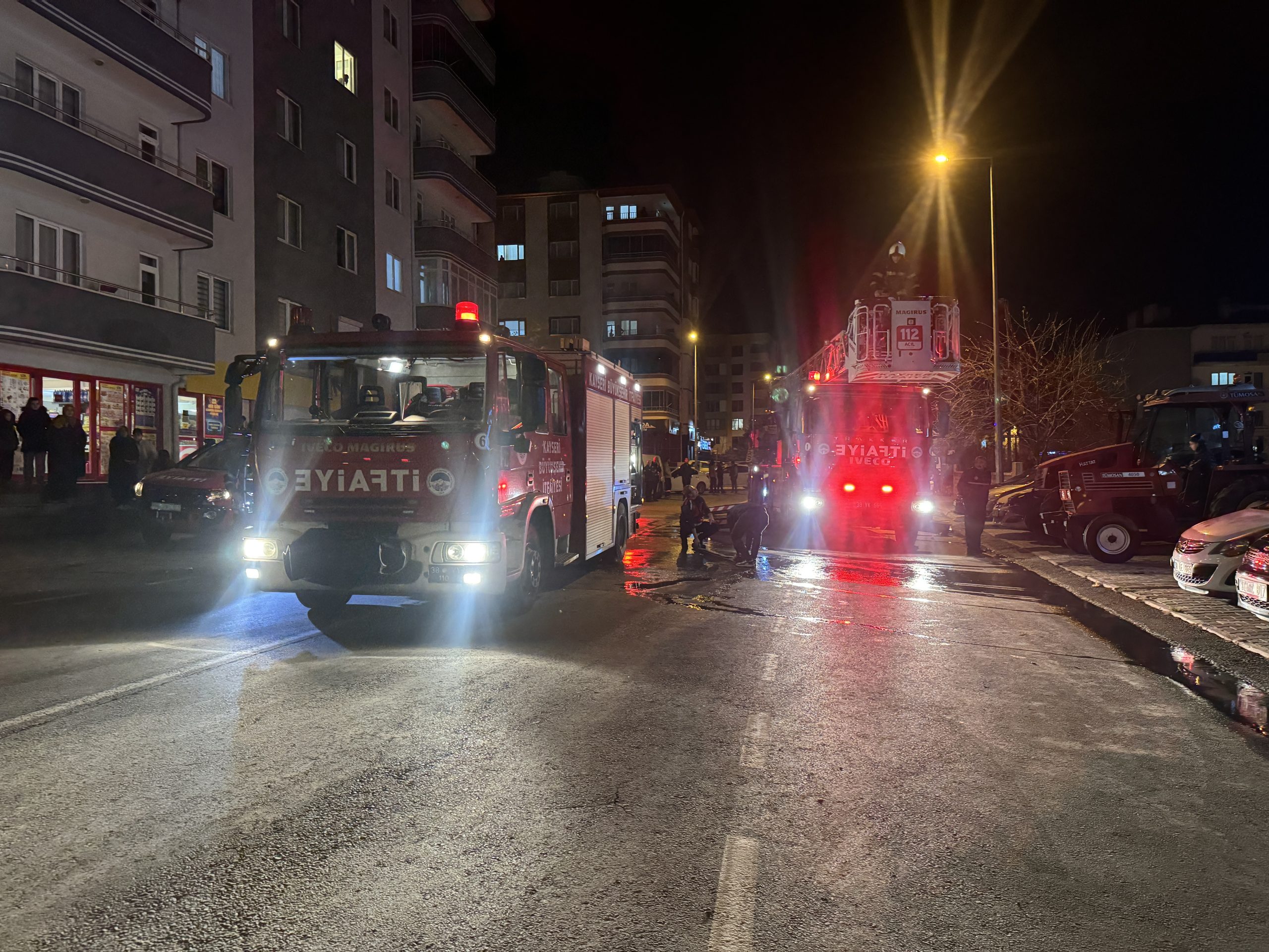 KAYSERİ (AA) – Kayseri'de psikolojik sorunlarının olduğu öne sürülen kişi