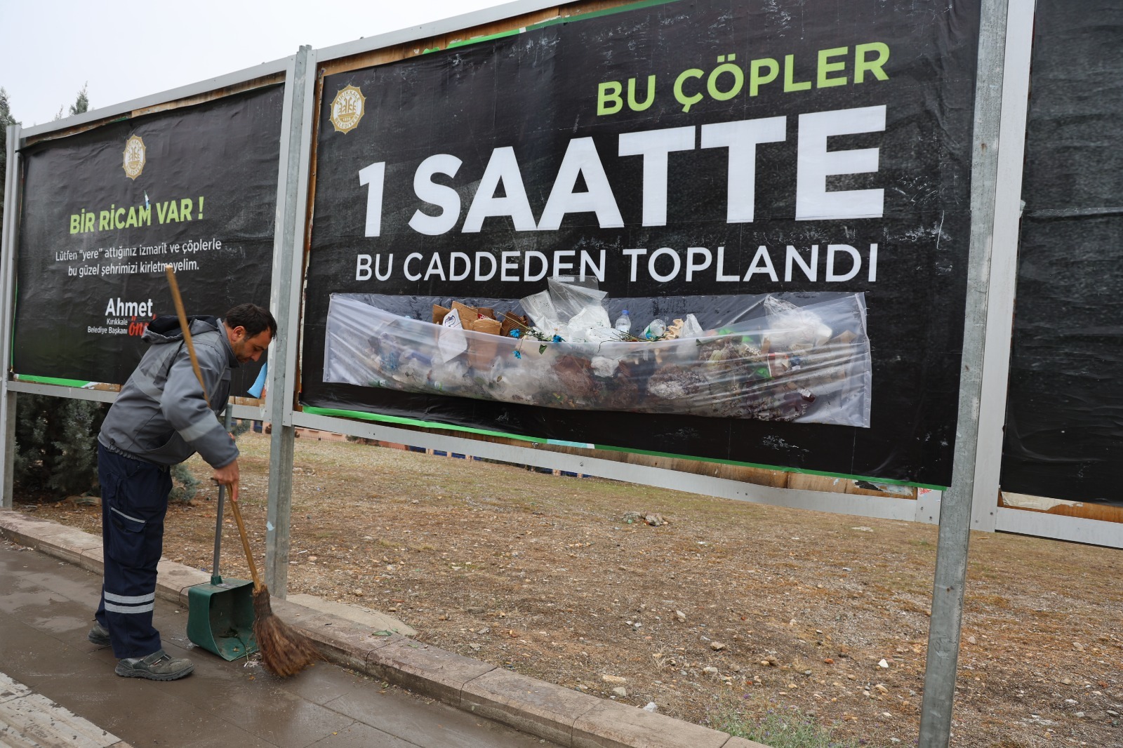 KIRIKKALE (AA) – Kırıkkale Belediyesi, çevre temizliği farkındalığı oluşturmak amacıyla