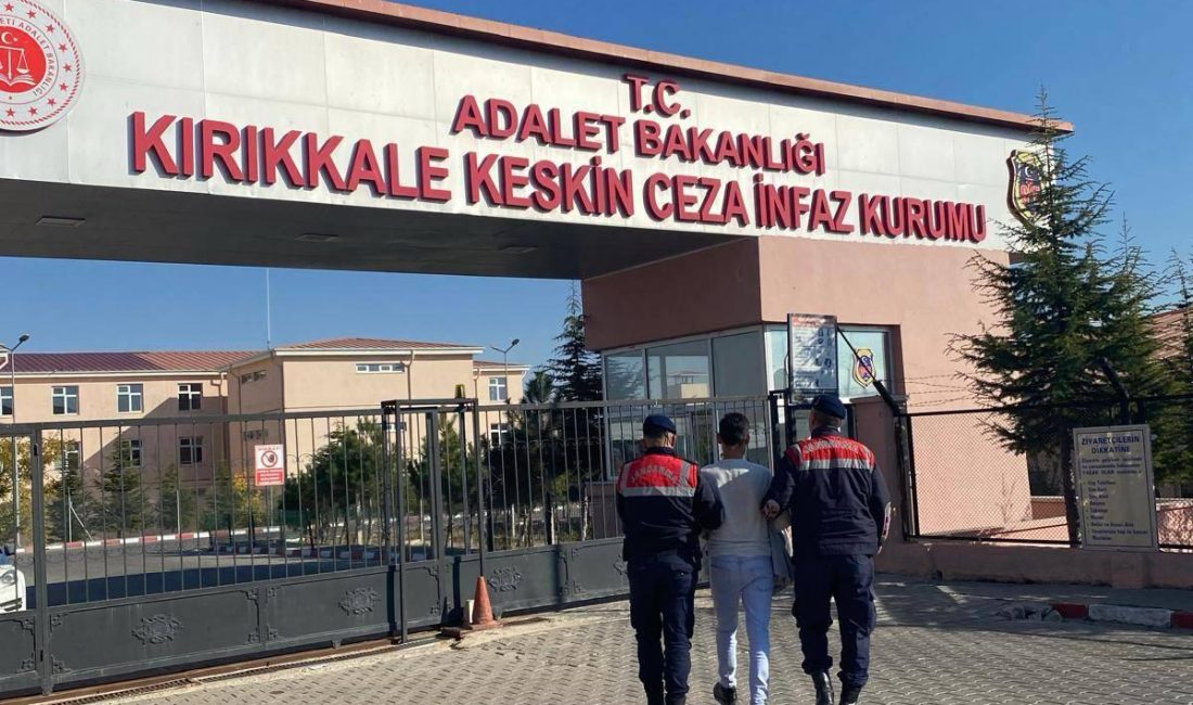 KIRIKKALE (AA) – Kırıkkale'de hakkında 9 yıl 8 ay 20