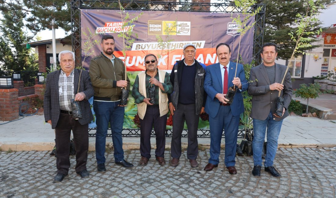 KONYA (AA) – Konya Büyükşehir Belediyesi, çiftçilerin refah seviyesini yükseltecek