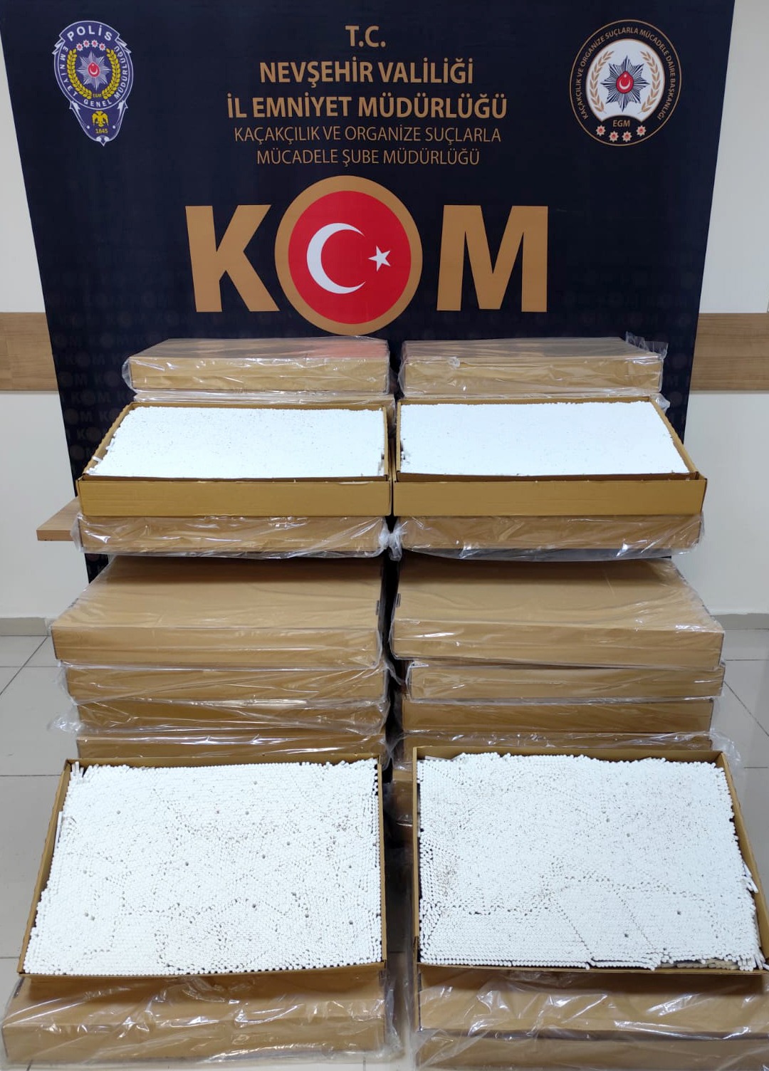 NEVŞEHİR (AA) – Nevşehir'de, son bir haftada polisin gerçekleştirdiği uygulamalarda