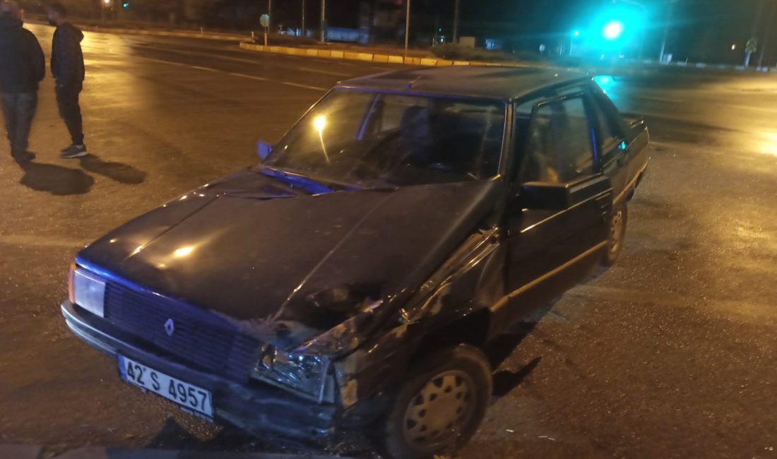 KONYA (AA) – Konya'nın Seydişehir ilçesinde meydana gelen trafik kazasında