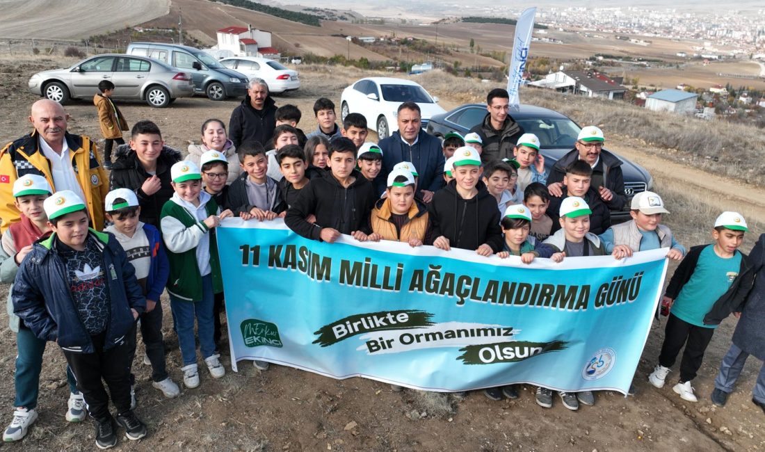 YOZGAT (AA) – Sorgun Belediyesi 11 Kasım Milli Ağaçlandırma Günü