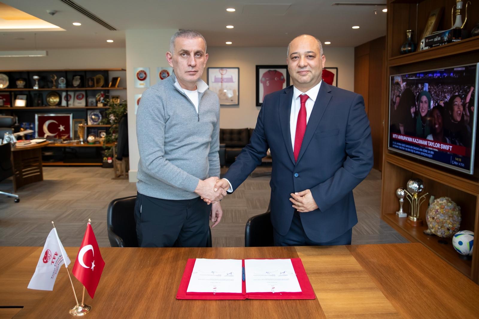 İSTANBUL (AA) – Türkiye Futbol Federasyonu (TFF) ile 3 yıllık
