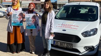 KIRIKKALE (AA) – Yahşihan İlçe Sağlık Müdürlüğünce ilçede normal doğumun
