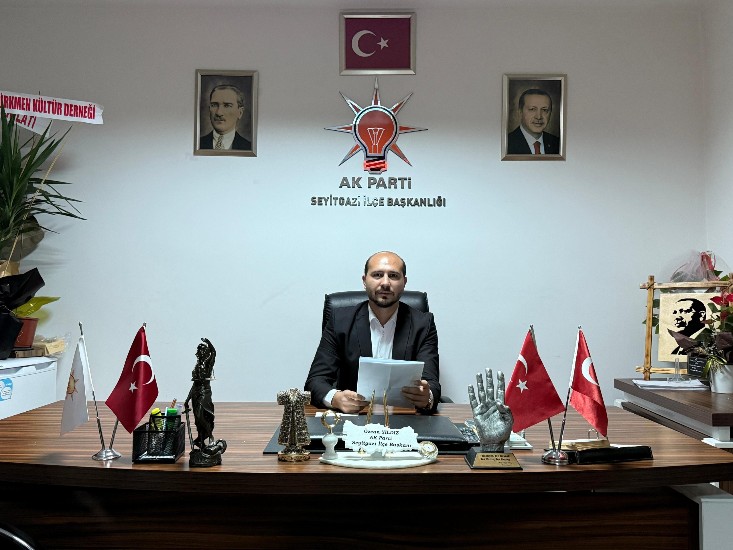 ESKİŞEHİR (AA) – AK Parti Seyitgazi İlçe Başkanı Özcan Yıldız,