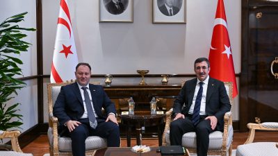 ANKARA (AA) – Cumhurbaşkanı Yardımcısı Cevdet Yılmaz, Kuzey Kıbrıs Türk