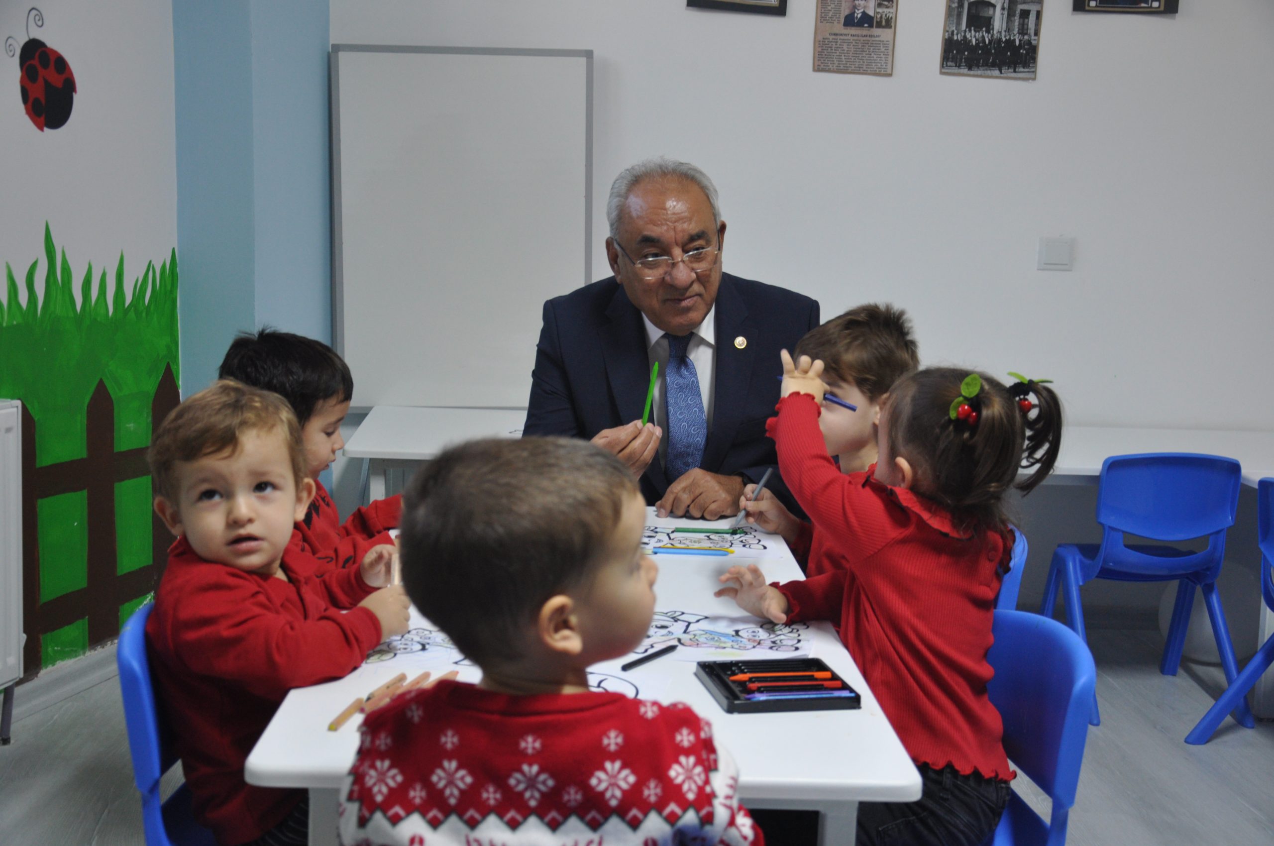- "Her şey ekonomi, tarım, sanayi değil. İnsanın yetiştirilmesi, esasen