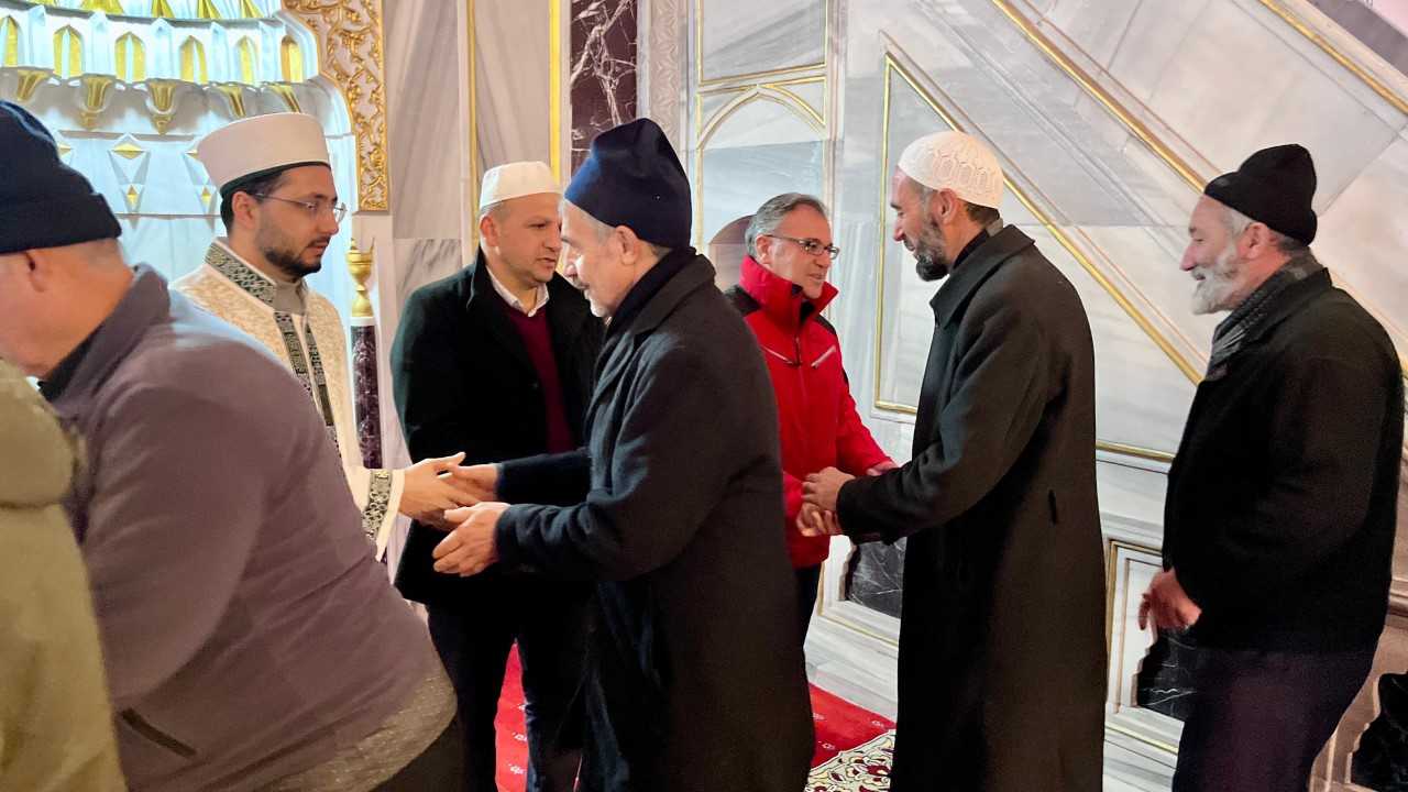 KAYSERİ (AA) – Hacılar Belediye Başkanı Bilal Özdoğan, Hacılar Camii