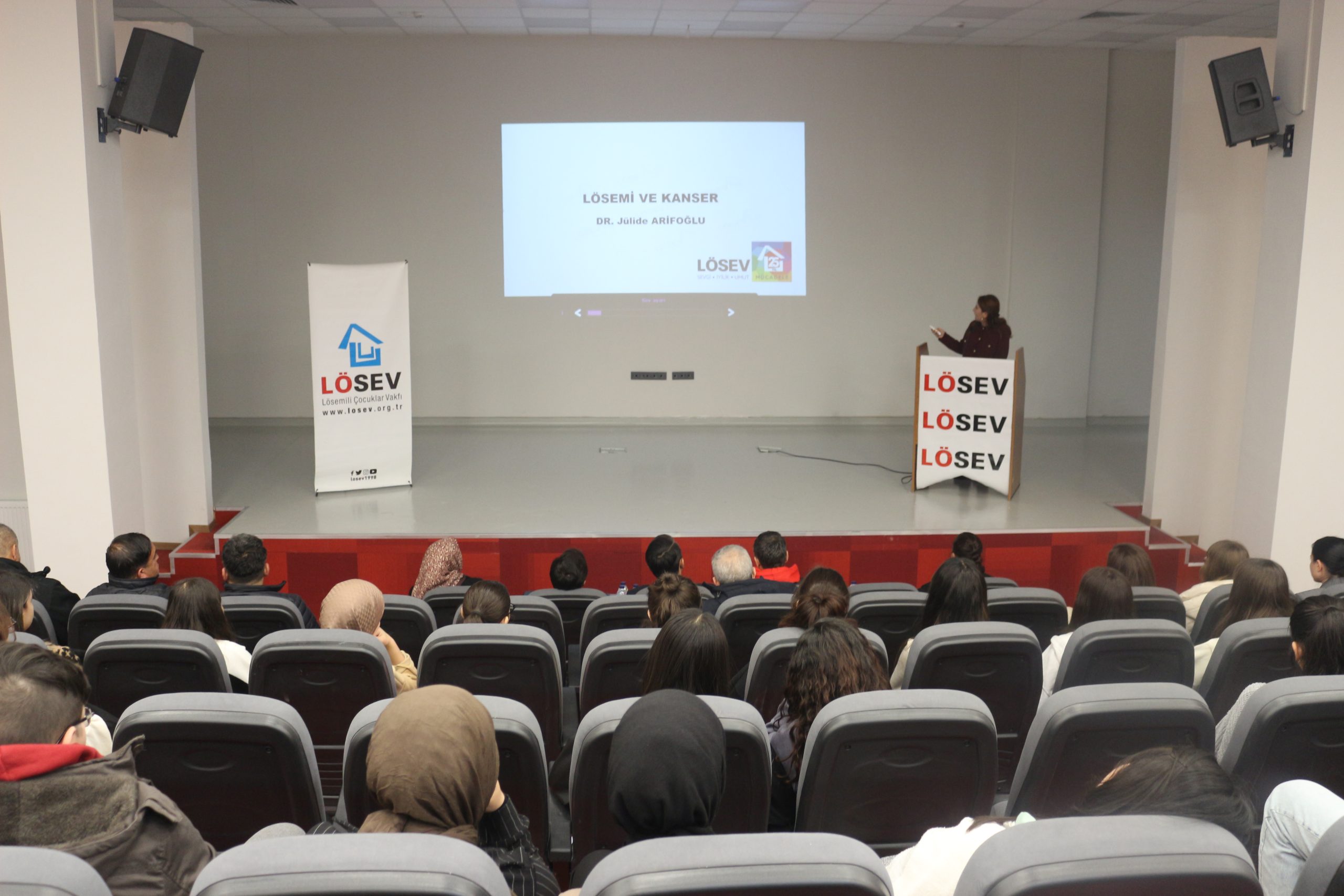 ANKARA (AA) – Ankara'nın Haymana ilçesinde, "LÖSEV ve Kadın Sağlığı"