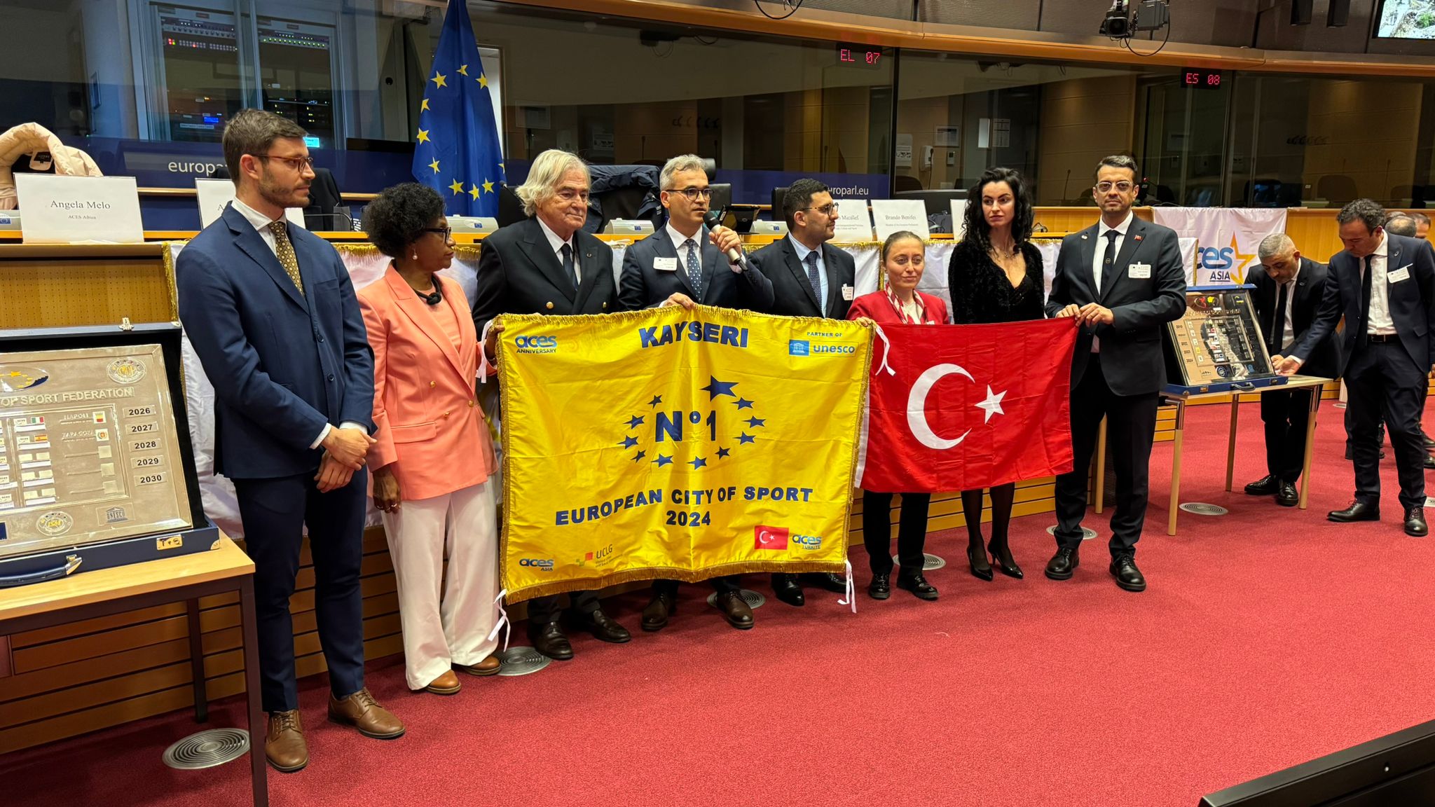 KAYSERİ (AA) – Kayseri Büyükşehir Belediyesi, 2024 yılı Avrupa Spor