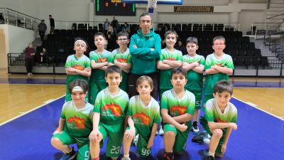 Çankırı Basketbol Akademi U10 takımı basketbol hayatına müthiş bir giriş