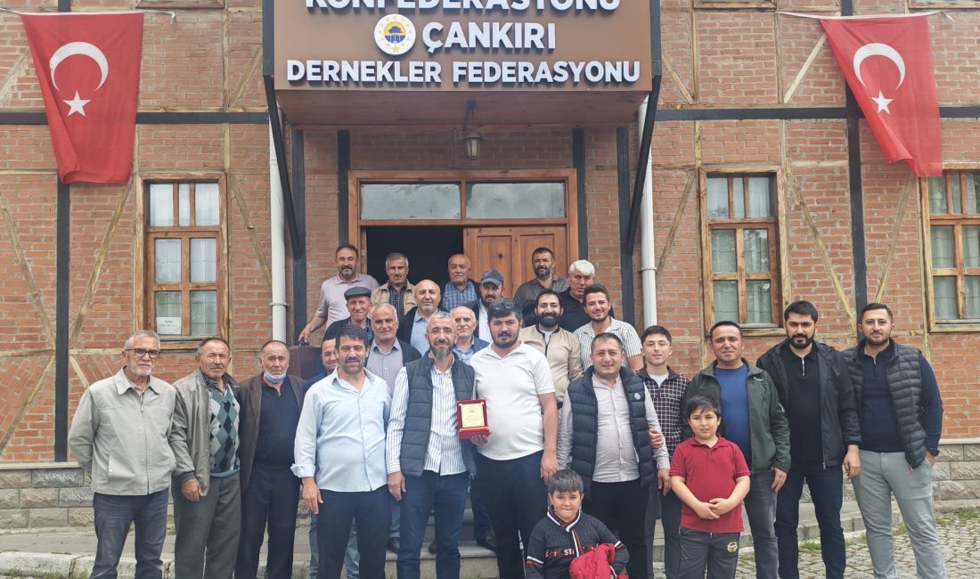 Çankırı Bozkır Köyü Ankara Derneğimizde bayrak değişimi gerçekleşti.