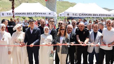 Çankırı Belediyesi tarafından Recep Tayyip Erdoğan Parkı içerisinde yapımı tamamlanan