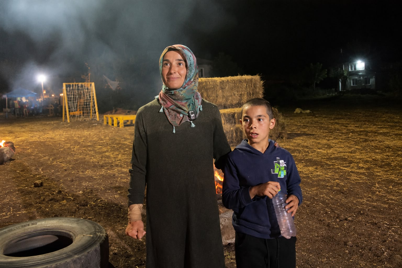 Çankırı'nın Yapraklı ilçesinde 49. Geleneksel Yapraklı Yağlı Güreşleri kapsamında düzenlenen