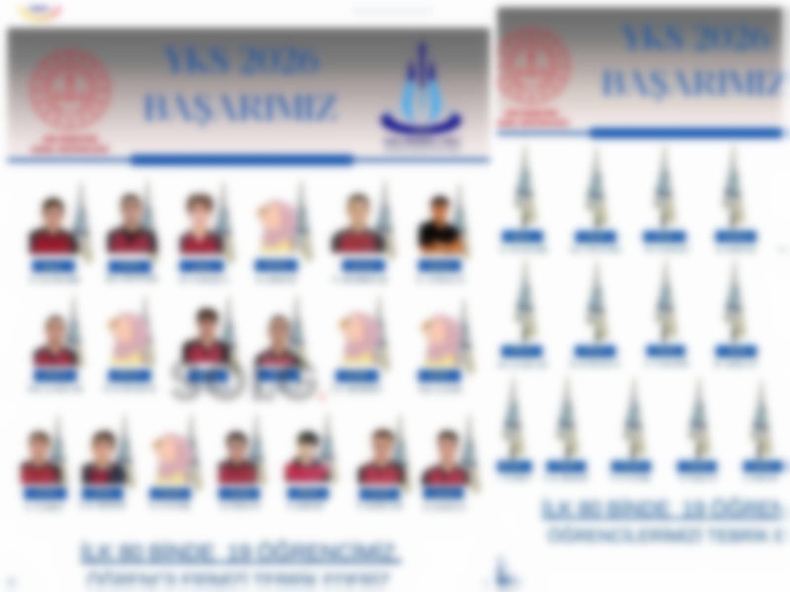 Eğitim-İş Çankırı Şubesi, bir lisenin üniversite yerleştirme başarısını duyurduğu sosyal
