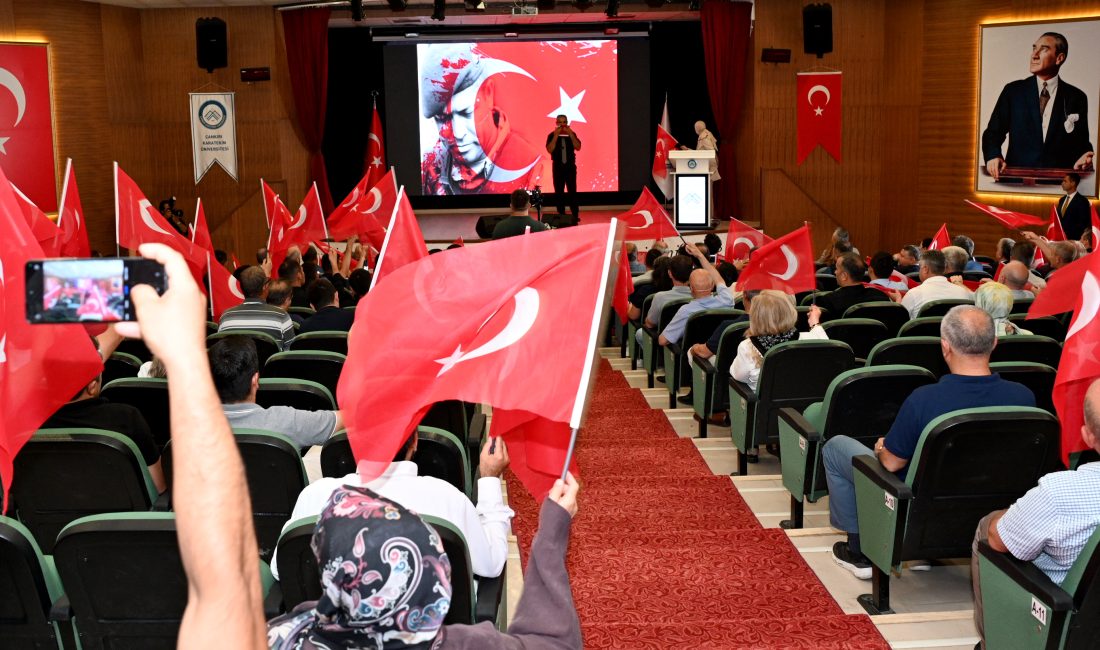 15 Temmuz Demokrasi ve Millî Birlik Günü etkinlikleri kapsamında Çankırı