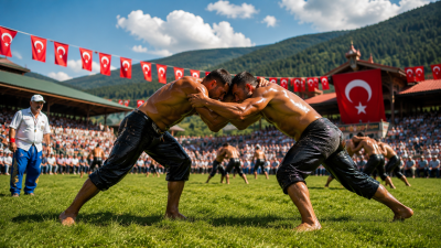 Çankırı'nın Yapraklı ilçesinde geleneksel olarak düzenlenen Yapraklı Yağlı Güreş Festivali,