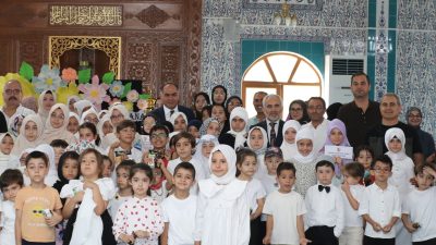 Çankırı’da İmam-ı Azam Camii’nde düzenlenen Yaz Kur’an Kursları Kapanış Programı’nda,