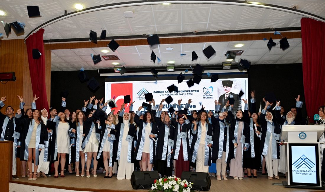 Çankırı Karatekin Üniversitesi (ÇAKÜ) Diş Hekimliği Fakültesinde eğitimlerini tamamlayan 58