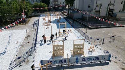 Çankırı Belediyesi tarafından TUZFEST'26 kapsamında düzenlenen Tuz Spor Müsabakaları bugün