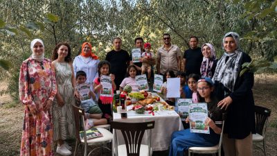 Çankırı İl Halk Kütüphanesi’nde düzenlenen etkinlikte çocuklar ve velileri, kütüphane
