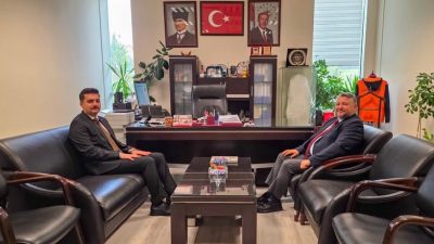 Kızılırmak Kaymakamı Hüseyin Akçay, İl Kültür ve Turizm Müdürü Muharrem