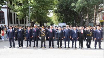 Çankırı’da 30 Ağustos Zafer Bayramı’nın 104. yıl dönümü dolayısıyla düzenlenen