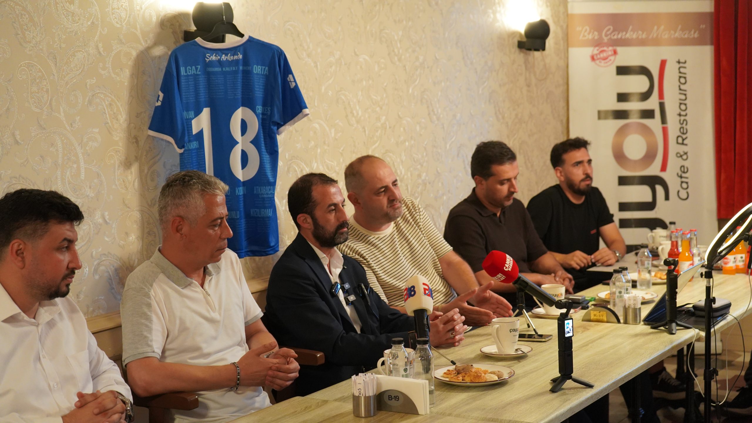 Çankırı Futbol Kulübü Başkanı Aybars Şentürk, kulübün yeni yönetim yapılanması,