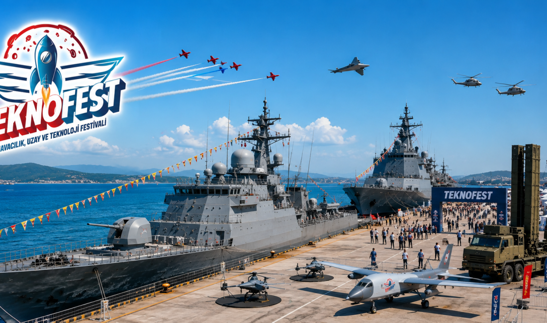 TEKNOFEST 2026 kapsamında düzenlenen TEKNOFEST Mavi Vatan, Kocaeli'nin Gölcük ilçesindeki