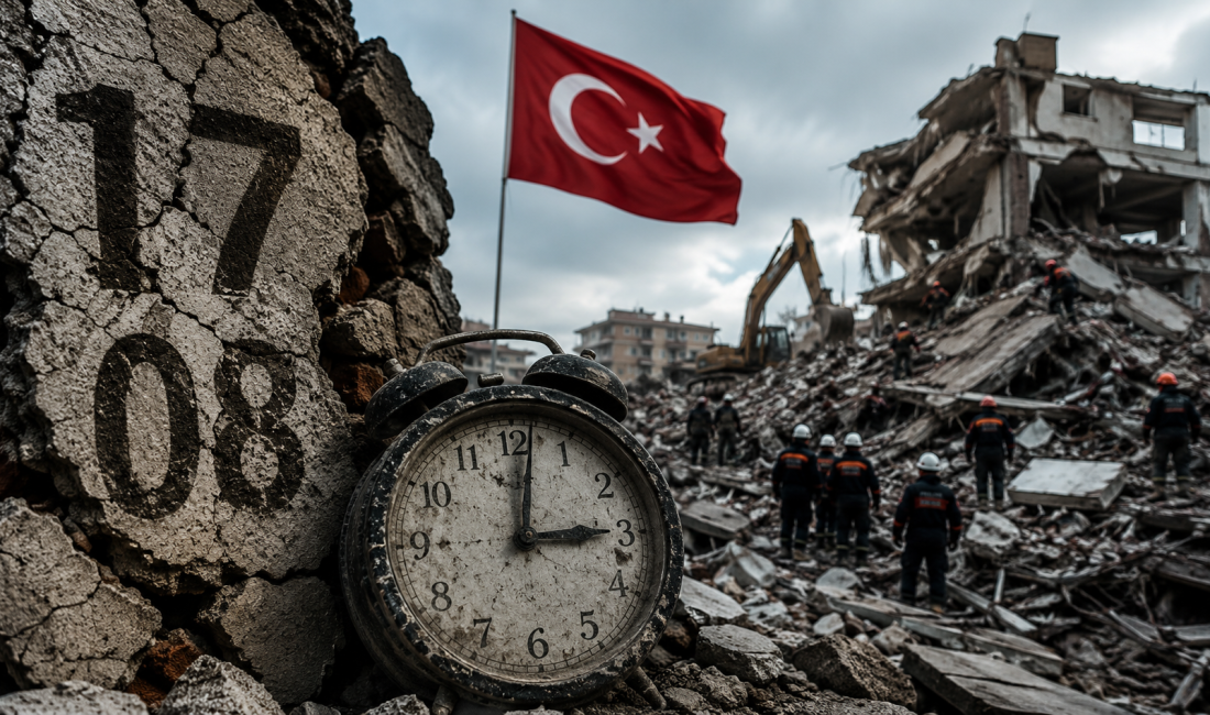 17 Ağustos 1999'da meydana gelen ve Marmara Bölgesi'nde büyük yıkıma