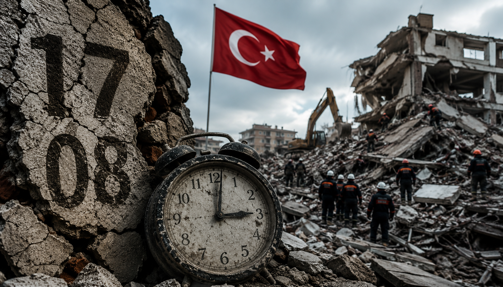 17 Ağustos 1999'da meydana gelen ve Marmara Bölgesi'nde büyük yıkıma