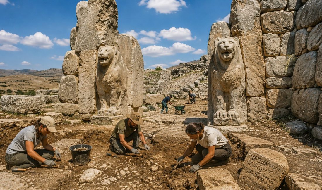 Çorum’un Boğazkale ilçesinde bulunan ve binlerce yıllık geçmişiyle Anadolu tarihine