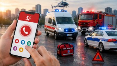 HAYAT 112 Acil Mobil Uygulaması, vatandaşların acil durumlarda konum, fotoğraf