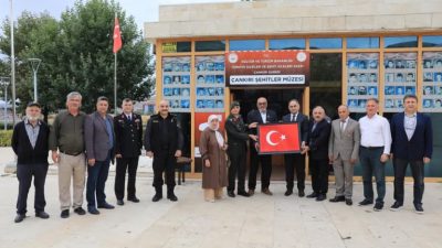 Çankırı’da 19 Eylül Gaziler Günü dolayısıyla il protokolü, kentte faaliyet
